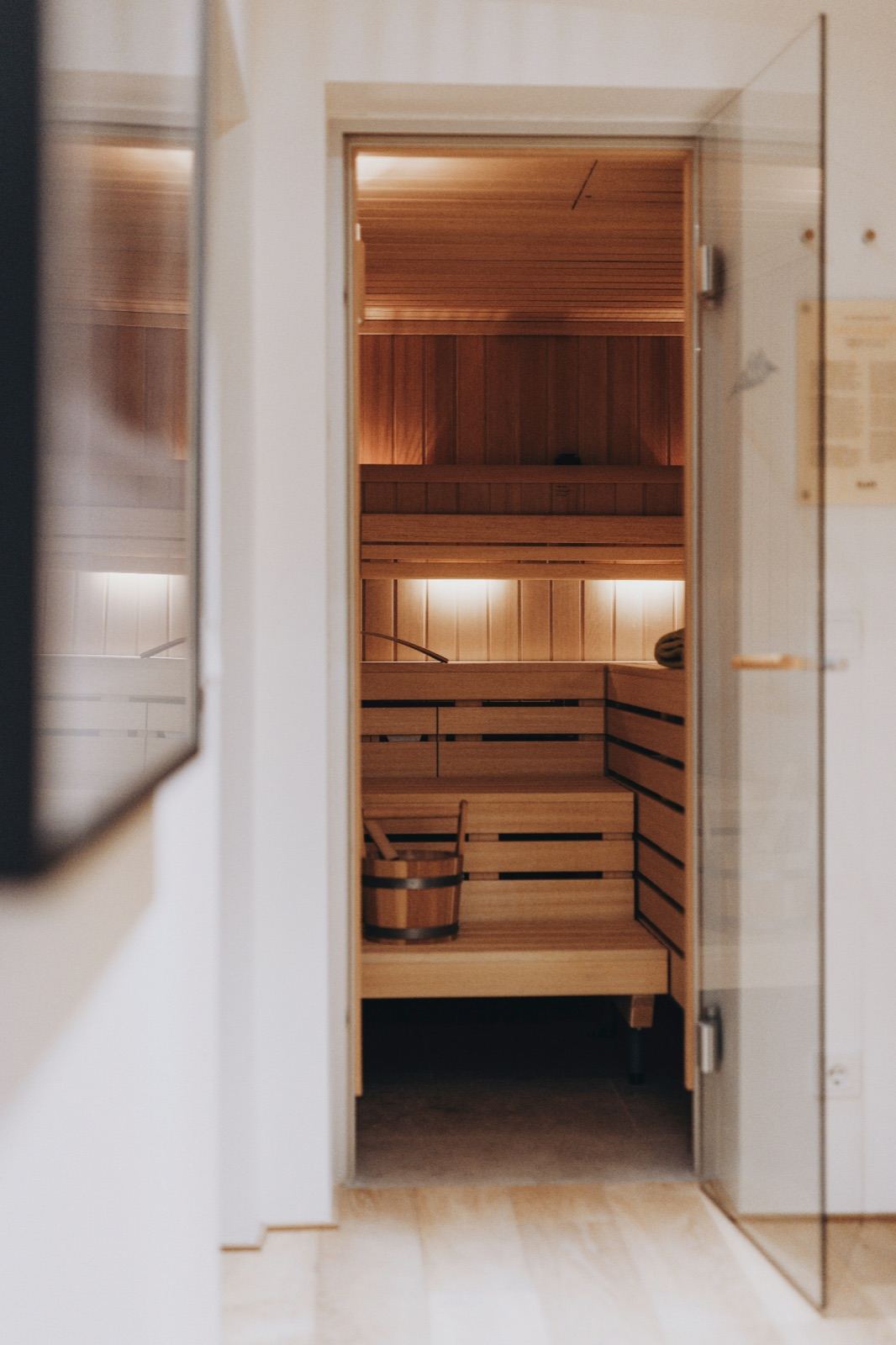 Sauna-Eingang Sauna-Eingang